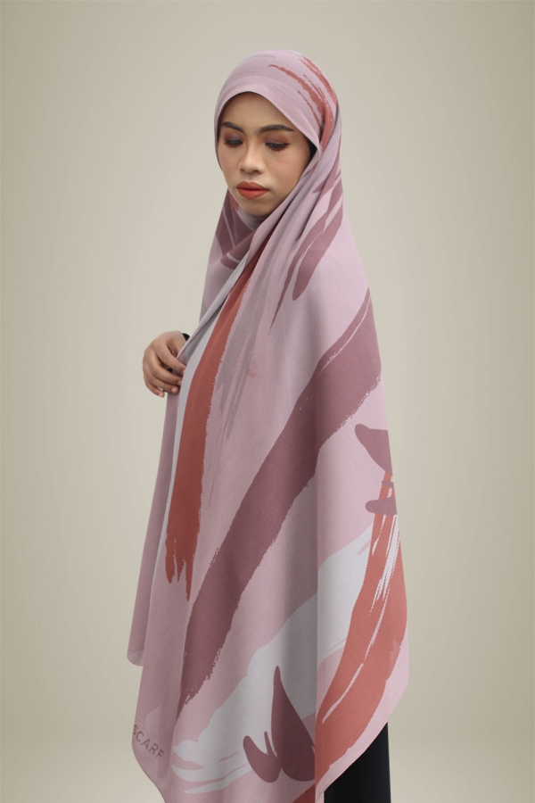 Hasna Lux Pleated - Cinnamon Hasna Lux Pleated - Cinnamon